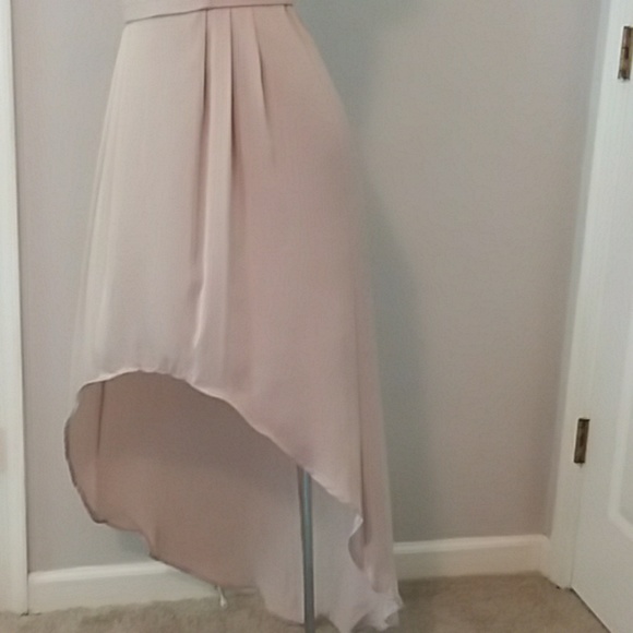 BCBGMAXAZRIA Pink high-low Dress Small - Picture 3 of 7